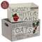 2/Set - Reindeer Oats Delivery Nesting Crates