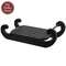 Distressed Black Wooden Sled - 15"