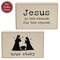 True Story Nativity Rectangle Wooden Block - 2 Asstd.