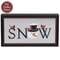 SNOW Cardinals and Friend Box Sign