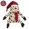 Stuffed Santa Hat & Scarf Cow Doll - 10"H