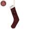 Red & Green Plaid Stocking with Jingle Bell - 14" ;