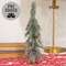 Winter Frost Pine Tree w/Red Baubles, 13.5"H 18467;