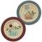 Hello and Smile Strawberry Basket Plate - 2 asst