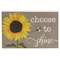 Choose to Shine Sunflower Block