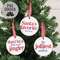 Half-Assed Jingler Round Ornament w/Ribbon, 3 Asstd. 38595A;
