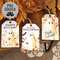 Golden Floral Wildflower Ghost Wooden Tag, 3 Asstd. 38618;