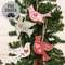 Wooden Yuletide Folklore Bird Ornaments, 4/Set 38654;