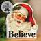Wooden Retro Santa Believe Sitter 38677;