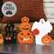 Wooden Halloween Votive Screen, 3 Asstd. 38727;