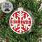 Wooden Sparkle Snowflake Believe Christmas Bulb Hanger 38765;