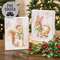 38898 Warm Winter Woodland Bunny or Squirrel Box Sign. 2 Asstd. 38898;