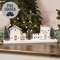 Wooden Holiday House Sitter 65387;
