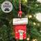 Wooden Merry Christmas House Ornament 65390;