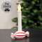 Red and White Striped Candy Taper Holder 65400;