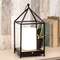 Black Metal Open Air Tri-Function LED Lantern, 16" 70207;