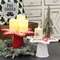 Distressed Metal Snowflake Risers, 2/Set 70208;