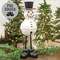 Distressed Metal Standing Top Hat Snowman 70209;