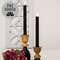 Black Wax Timer Tapers, 10"H, 2/Set CB20101BK;