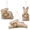 3/Set, Mini Flower Bunny Ornaments