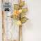 Harvest Garden Pumpkin & Blooms Spray, 26" LS142507;