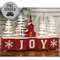 Light Up Frosted Winter Forest & Church on Joy Blocks LS142510;