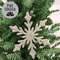Diamond Platinum Snowflake Ornament, 8" QE152543;