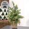 Weeping Cedar Tree w/Burlap Base, 18" SW032504;