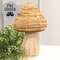 Woven Seagrass Mushroom 10"H;