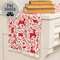 Yuletide Forest & Floral Folklore White Runner 19548B;