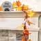 LED Maple Leaf Garland, 24 ct, 6 ft L. LW24845;