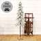 Snowy Bristle Pine & Boughs Tree w/Burlap Base, 56" QE152549;