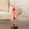 Pink Glittered Foamy Needle Pinecone Tree, 10"H 18463;