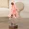 Pink Glittered Foamy Needle Pinecone Tree, 8"H 18464;