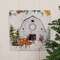 Winter Barn Scene Metal Sign 65397;