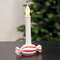 Red and White Striped Candy Taper Holder 65400Red and White Striped Candy Taper Holder 65400;