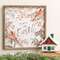 Peace on Earth Woodland Cardinals Dimensional Frame 60521;