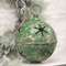 Gleaming Distressed Green Metal Snowflake Jingle Bell, 8.25" x 11.5" 60530;