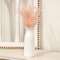 White Ceramic Tall Vase, 9.25" H 70224;