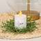Baby Boxwood Candle Ring, 2.5" SA112578;