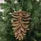 Bronze Tipped Pinecone Ornament, 5.5" SA112610;