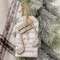 Glittered Music Note Tag Ornament SA112554;