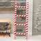 Distressed Wooden Candy Cane Stripe Ladder, 29"H 60538;