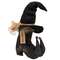 Stuffed Witch Boots & Hat Sitter - 14"H