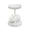 White Bunny Metal Pillar Candle Holder, 4.75" Tall 65334;
