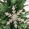 Diamond Platinum Snowflake Ornament, 8" QE152543;