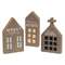 Joyful, Merry, Home Chunky Primitive House Sitter - 3 Asstd.