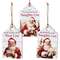Vintage Santa Naughty or Nice Wooden Tag - 3 Asstd.