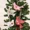 Wooden Yuletide Folklore Bird Ornaments, 4/Set 38654;
