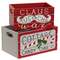 2/Set - Cottage Candy Cane Co. Nesting Crates